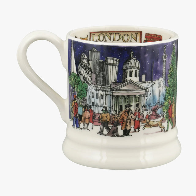 Emma Bridgewater London At Christmas 1/2 Pint Mug