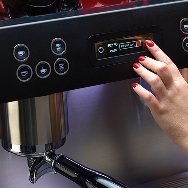 Iberital Expression Pro  Espresso Machine - Perfect for Cafes and Restaurants I Redber