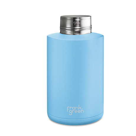 Frank Green 68oz/2000ml Ceramic Reusable Bottle - Sky Blue