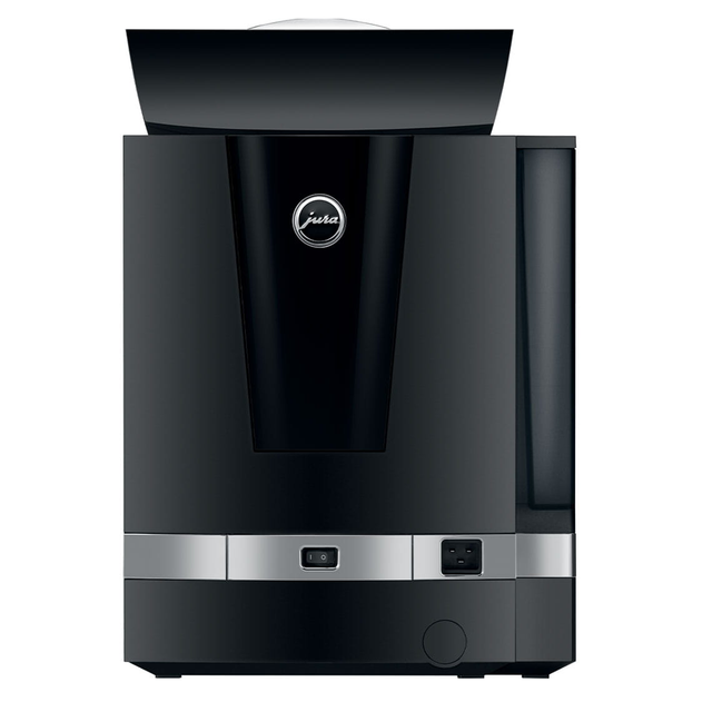 JURA GIGA X3 Gen II Pro Bean to Cup coffee machine with dual ceramic disc grinders, 4.3-inch touchscreen display, and Pulse Extraction Process, ideal for high-volume offices and self-service environments.