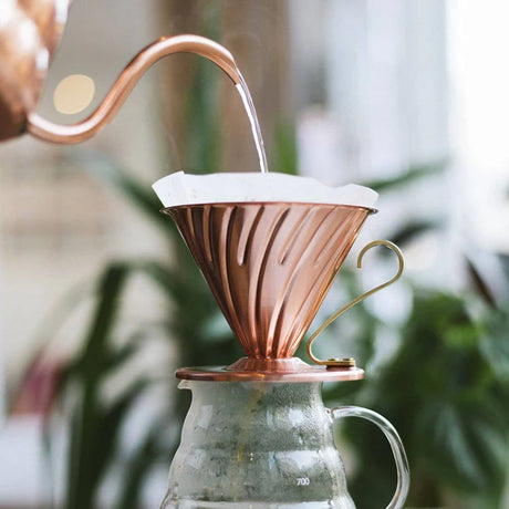 Hario V60 Coffee Dripper Size 02 - Copper