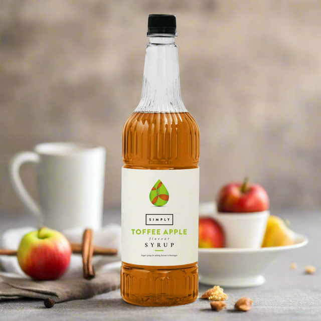 Simply Coffee Syrup 1L - Toffee Apple