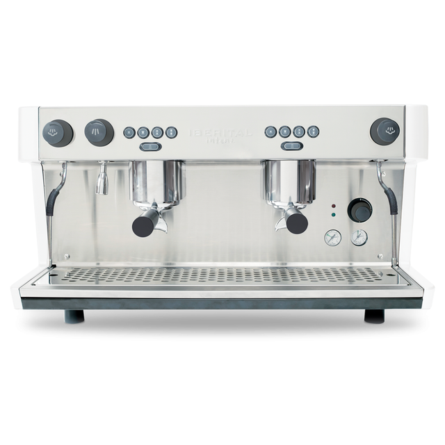 Iberital Intenz Espresso Machine - High-Performance, Energy-Efficient Coffee Machine for Cafés and Restaurants, Featuring Dual Boiler System and Precise Electronic Dosage Controls I Redber