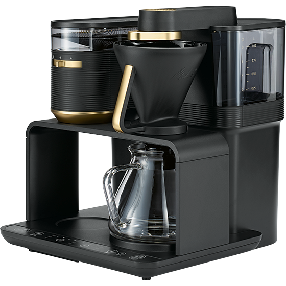 Melitta EPOS Filter Coffee Machine with Built-in Grinder - Gold