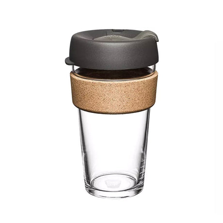 KeepCup Brew Cork Glass Reusable Coffee Cup L 16oz/454ml - Nitro