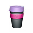 KeepCup Original Plastic Reusable Coffee Cup M 12oz/340ml - Purpurea Mauve Chrome