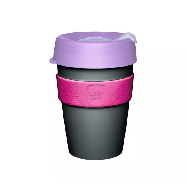 KeepCup Original Plastic Reusable Coffee Cup M 12oz/340ml - Purpurea Mauve Chrome