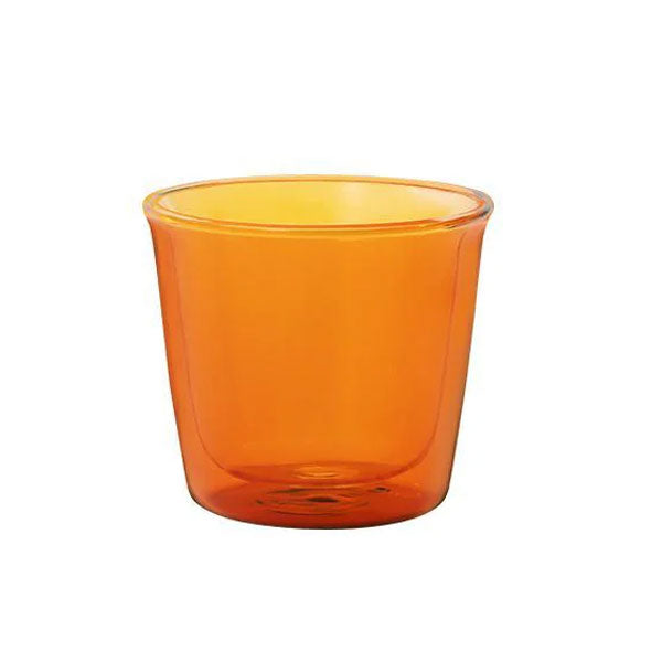 Kinto CAST AMBER Doulbe Wall Glass 250ml