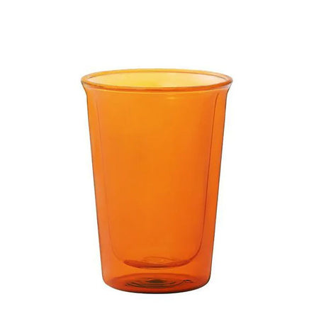 Kinto CAST AMBER Doulbe Wall Glass 290ml