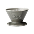 Kinto SCS-04-BR Brewer Dripper 4 Cups - Grey