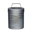 KitchenCraft Industrial Kitchen Vintage-Style Metal Tea Caddy