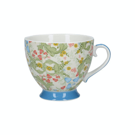 KitchenCraft China 400ml Footed Mugs - Dawn Floral