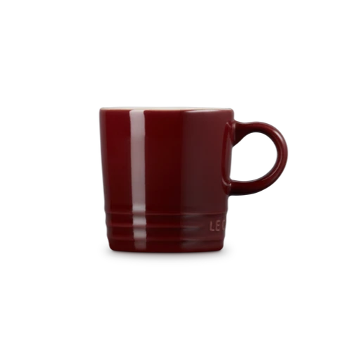 Le Creuset Stoneware Espresso Mug - Garnet I Redber Coffee