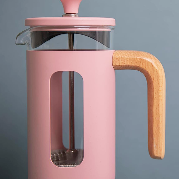 La Cafetière Pisa 3-Cup Cafetiere - Pink, Redber Coffee