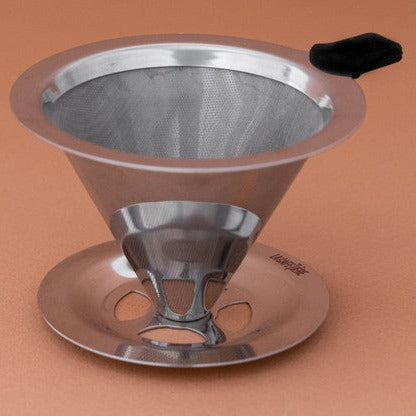 La Cafetière Pour Over Coffee Dripper, Stainless Steel