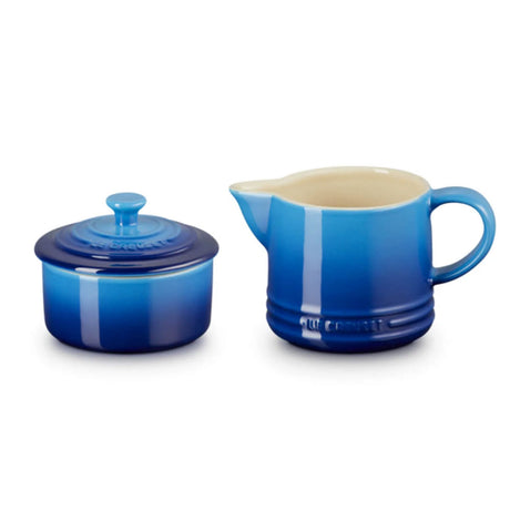 Le Creuset 300ml Milk & Sugar Set - Azure