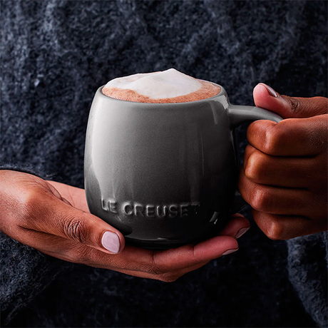 Le Creuset Stoneware Coupe Mug - Flint