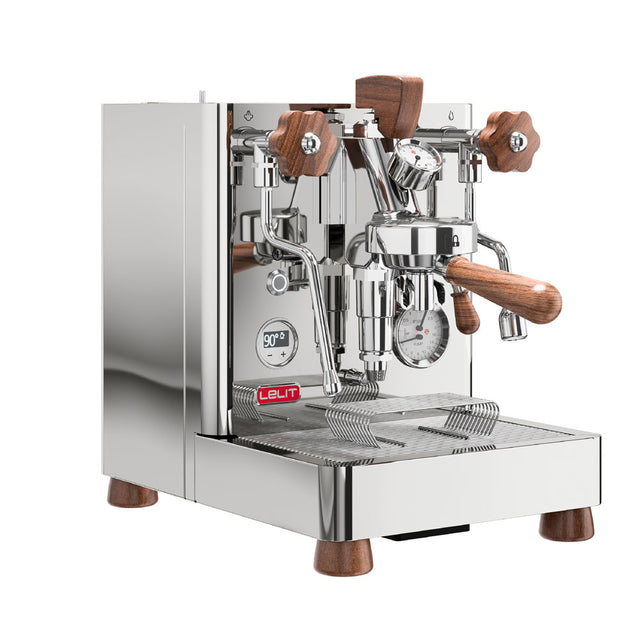 Lelit Bianca Dual Boiler Espresso Coffee Machine - Stainless Steel