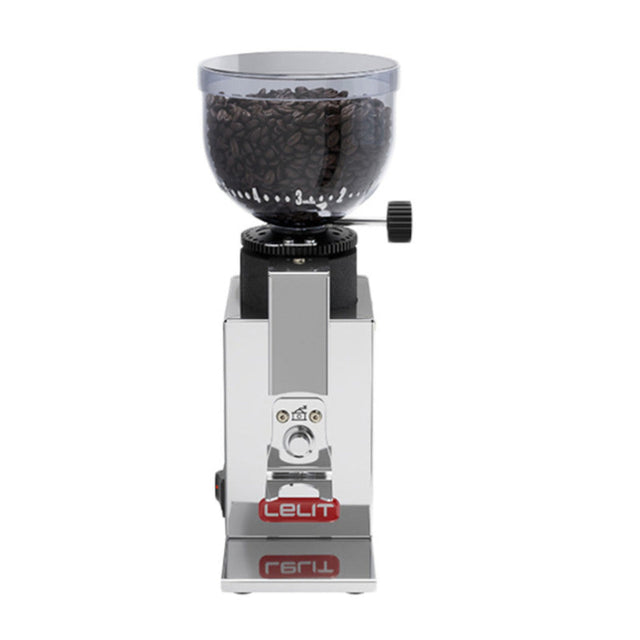 Lelit Fred Prima On-demand Burr Coffee Grinder - Polished Stainless Steel