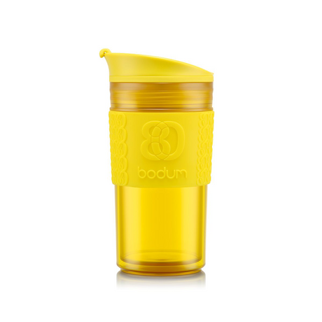 Lemon Plastic Travel Mug I Redber Coffee