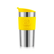 Bodum Travel Mug, Stainless Steel, 0.35 l, 12 oz - Lemon I Redber