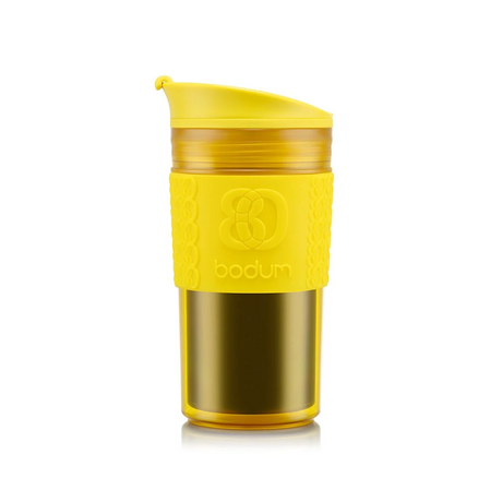 Lemon Plastic Travel Mug I Redber Coffee