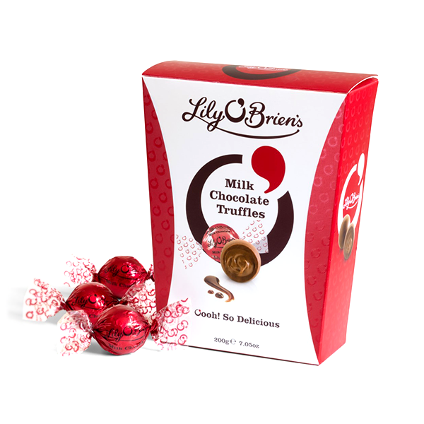 Lily O'Brien's Milk Chocolate Truffles 200g