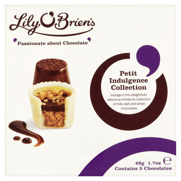 Lily O'Brien's Petit Indulgence Tasting Collection 48g Expiry 31/3/2025