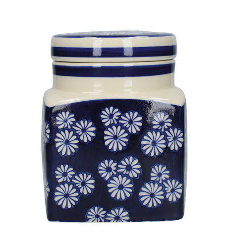 London Pottery Ceramic Canister - Small Daisies