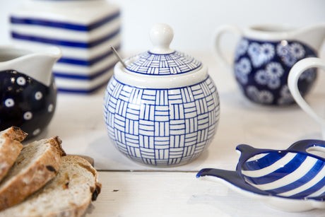 London Pottery Sugar and Creamer Set - Lattice