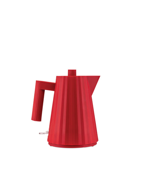 Alessi Plisse Electric Kettle, Red MDL06/1RUK I Redber Coffee