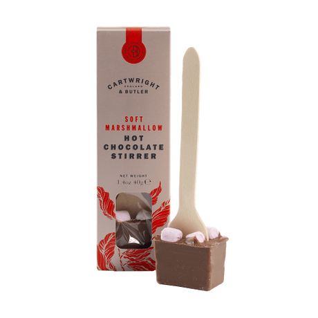 Cartwright & Butler Marshmallow Hot Chocolate Stirrer | Redber Coffee