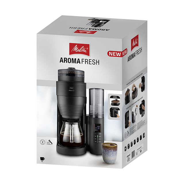 Melitta AromaFresh II Grind & Brew Filter Coffee Machine Box