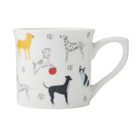 Mikasa Dog Fluted Mug, 250ML