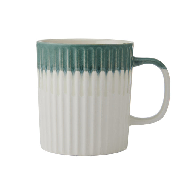 Mikasa Green Textured Mug, 410ML