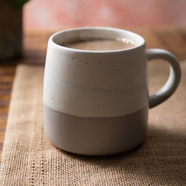 Mikasa Grey Reactive Glaze Mug, 400ml