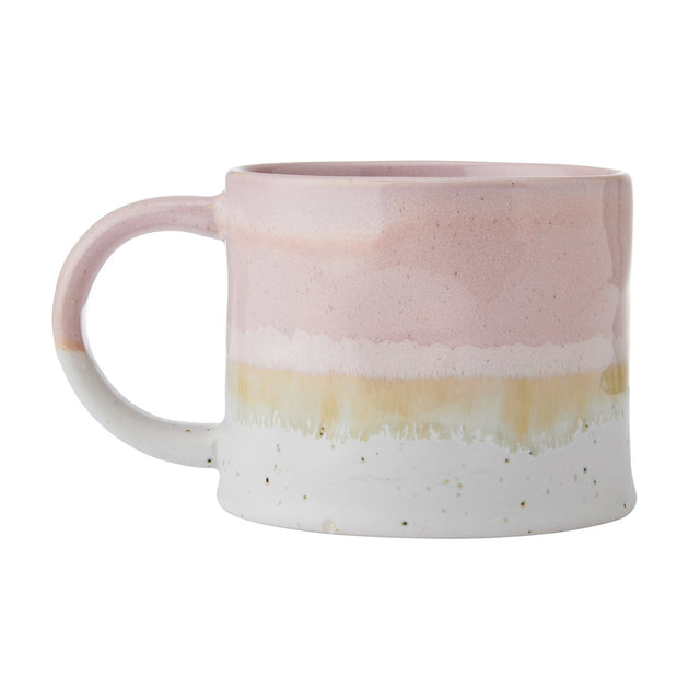 Mikasa Pink Reactive Glaze Mug, 450ml