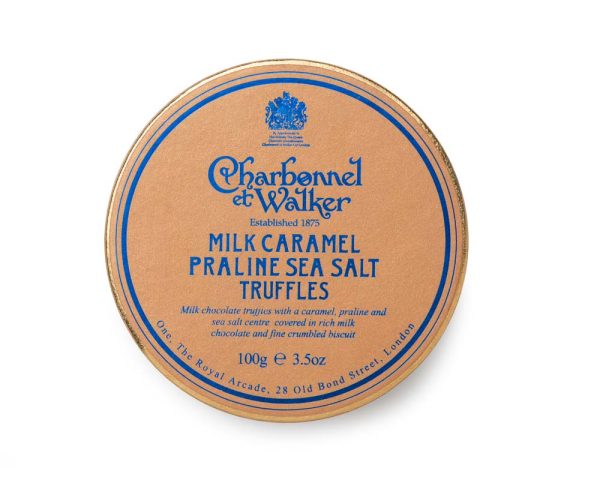 Charbonnel et Walker Milk Sea Salt Caramel Praline Truffles 100g