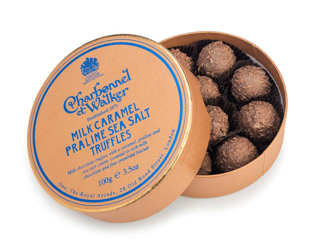 Charbonnel et Walker Milk Sea Salt Caramel Praline Truffles 100g