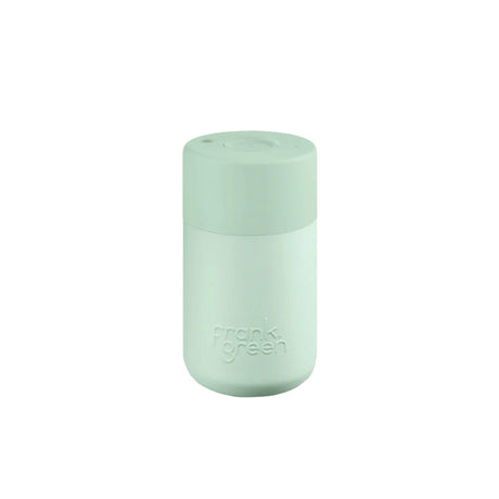 Frank Green 12oz/340ml Ceramic Reusable Cup with Button Lid - Mint Gelato | Redber Coffee