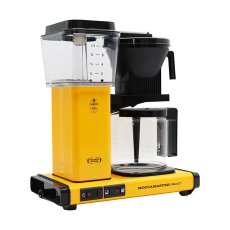 Moccamaster KBG Select Filter Coffee Machine - Yellow Pepper