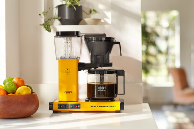 Moccamaster KBG Select Filter Coffee Machine - Yellow Pepper