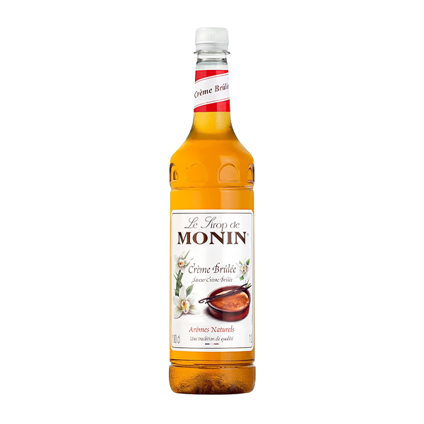 Monin Coffee Syrup 1L - Crème Brûlée