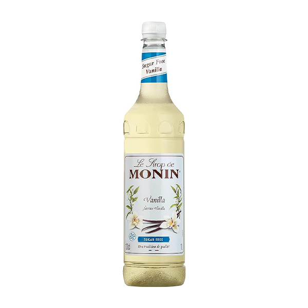 Monin Coffee Syrup 1L - Sugar Free Vanilla