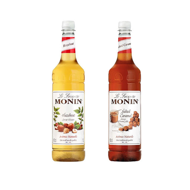 Monin Coffee Syrup 2 x 1L - Bundle