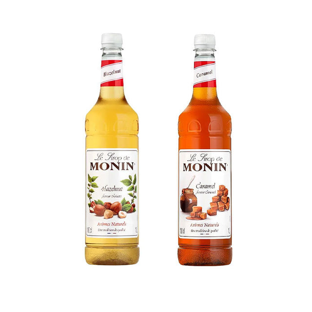 Monin Coffee Syrup 2 x 1L - Bundle