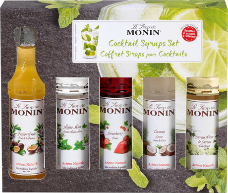 Monin Syrup Gift Set 5x5cl - Cocktail Gift Set