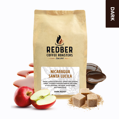 NICARAGUA SANTA LUCILA - Dark Roast Coffee, Redber Coffee