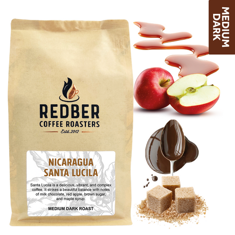 NICARAGUA SANTA LUCILA - Medium-Dark Roast Coffee