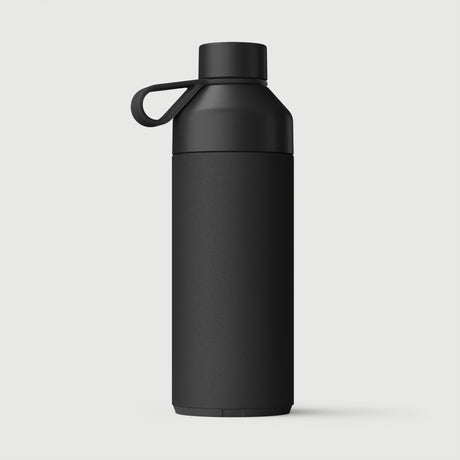 Ocean Bottle Original 1L - Obsidian Black, Redber Coffee